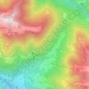 Alpe Mezzaviaの地形図、標高、地勢