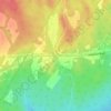 Noonanの地形図、標高、地勢