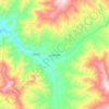 خواجه جیرانの地形図、標高、地勢