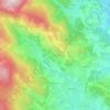Kramsreithの地形図、標高、地勢