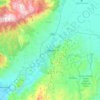 Hatayの地形図、標高、地勢