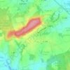 Sceaucourtの地形図、標高、地勢