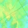Open Doorの地形図、標高、地勢