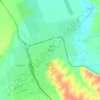Арысの地形図、標高、地勢