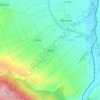 Haryの地形図、標高、地勢