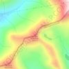 Decatur Mountainの地形図、標高、地勢