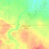Porcupine Plainの地形図、標高、地勢