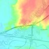 Sierra Plaza subdivisionの地形図、標高、地勢