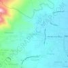 Rancabangoの地形図、標高、地勢