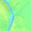 Gourel Samana غورل ساماناの地形図、標高、地勢