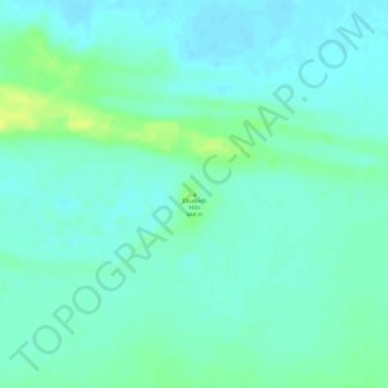 Elizabeth Hillsの地形図、標高、地勢