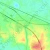 Tamelangの地形図、標高、地勢