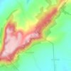 Mahipalgadの地形図、標高、地勢