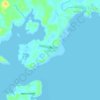 Gasmataの地形図、標高、地勢
