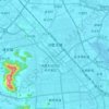 浒墅关镇の地形図、標高、地勢