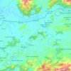 Tanguáの地形図、標高、地勢