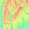 ガガウズ自治区の地形図、標高、地勢