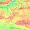 ボルジ・ブ・アレリジ県の地形図、標高、地勢