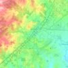 San Marcosの地形図、標高、地勢