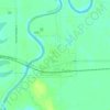 Osloの地形図、標高、地勢