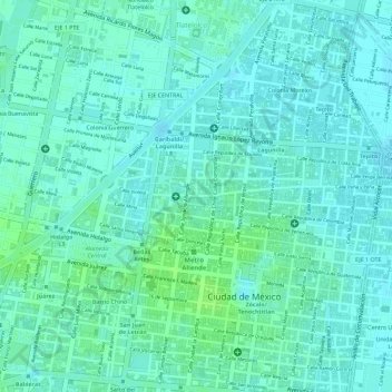 06010の地形図、標高、地勢