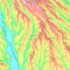 raionul Hînceștiの地形図、標高、地勢