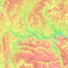 ニジニ・ノヴゴロド州の地形図、標高、地勢