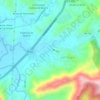 Vegasの地形図、標高、地勢