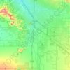 Tucsonの地形図、標高、地勢