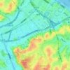 中村町一丁目の地形図、標高、地勢