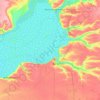 Василівська міська громадаの地形図、標高、地勢