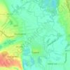 Суджаの地形図、標高、地勢