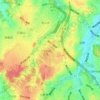 野庭町の地形図、標高、地勢