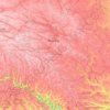 ヴィーンヌィツャ州の地形図、標高、地勢