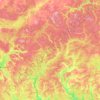 目次の表示・非表示を切り替え コストロマ州の地形図、標高、地勢