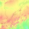 ナーマ県の地形図、標高、地勢