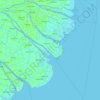 ベンチェの地形図、標高、地勢