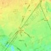 松が枝町の地形図、標高、地勢