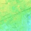 Corsicoの地形図、標高、地勢