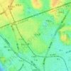 久が原四丁目の地形図、標高、地勢