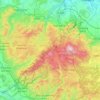 Harz (LK Goslar)の地形図、標高、地勢