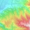 Palau-de-Cerdagneの地形図、標高、地勢