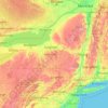ニューヨーク州の地形図、標高、地勢