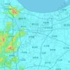 吴兴区の地形図、標高、地勢