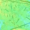 船橋七丁目の地形図、標高、地勢