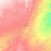 エル・メニア県の地形図、標高、地勢