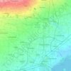 Zeroの地形図、標高、地勢