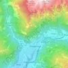 Chiavennaの地形図、標高、地勢
