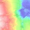 エル・ムエラ県の地形図、標高、地勢