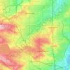 ウェストミンスター (コロラド州)の地形図、標高、地勢